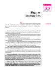 55. Siga as instru&ccedil;&otilde;es