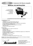 MANUAL DE INSTRUÇÕES Compressor AS-186 para