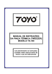 manual de instru&ccedil;&otilde;es da pin&ccedil;a t&eacute;rmica (tweezer) modelo ts