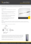 MANUAL DE INSTRU&Ccedil;&Otilde;ES Sonda de N&iacute;vel para po&ccedil;o
