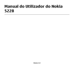 Manual do Utilizador do Nokia 5228