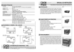 MANUAL DE INSTRU&Ccedil;&Otilde;ES