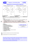 manual de instruções ni-050p pressóstatos