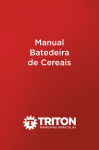 Manual Batedeira de Cereais