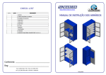 MANUAL DE INSTRU&Ccedil;&Otilde;ES ARMARIOS COM LOGO