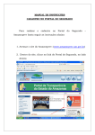 manual de instruções – cadastro no portal do