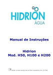 Manual HIDRION