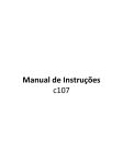 Manual de Instru&ccedil;&otilde;es c107