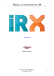manual de instru&ccedil;&otilde;es do irx