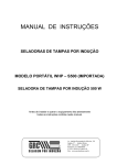 Manual de Instruções Modelo Portátil - Importada