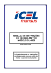 MANUAL DE INSTRU&Ccedil;&Otilde;ES DO DECIBEL&Iacute;METRO