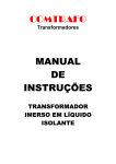 COMTRAFO MANUAL DE INSTRUÇÕES