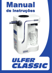 Manual Classic - Ulfer Purificadores de Água
