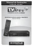 Tv Free Slim - Cad 1000 S Manual De Instruções
