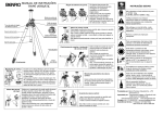 MANUAL DE INSTRUÇÕES TRIPÉ VERSÁTIL