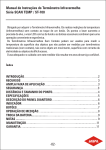 Manual de Instruções do Termômetro Infravermelho Série