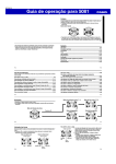 Guia de operação para 5081