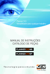 MANUAL DE INSTRU&Ccedil;&Otilde;ES CAT&Aacute;LOGO DE PE&Ccedil;AS