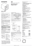 RESYS P40 Manual de instruções Relé diferencial Tipos