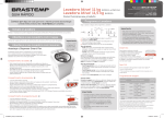 GUIA RÁPIDO Lavadora Ative! 11 kg BWG11A e BWH11A Lavadora
