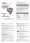 Manual de Instruções Carregador de Baterias Linha Speed