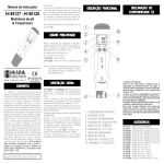 Manual de Utilização - Hanna Instruments Portugal