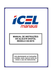 manual de instruções do alicate digital modelo ad-9010