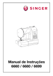 Manual de Instruções 6660 / 6680 / 6699