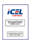 manual de instruções do luxímetro digital modelo ld-510