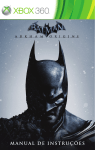 MANUAL DE INSTRUÇÕES - Batman: Arkham Origins