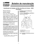 Boletim de manuten&ccedil;&atilde;o