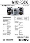 MANUAL DE SERVIÇO Brazilian Model