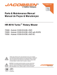 HR-9016 Turbo™ Rotary Mower Parts & Maintenance