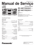 SC-AK110LB-K(Preto) SC-AK110LB-S(Prata)