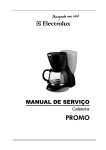 Manual de Servico Cafeteira PROMO-00.p65