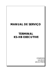 MANUAL DE SERVIÇO TERMINAL KS
