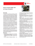 Kits de Controle Digital 1301 de Grupos Geradores