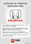 catálogo honda