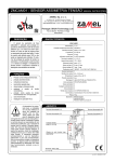 zmcam01 - sensor assimetria tens&atilde;o manual instruc&ccedil;&otilde;es