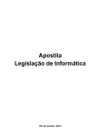Apostila LegislaÃ§Ã£o Aplicada