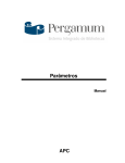 Parâmetros - Sistema de Bibliotecas da UFMG