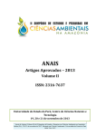 Anais do II Simpósio de Estudos e Pesquisas em Ciências