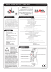 RELÉ TEMPORIZADO ZMPCM04