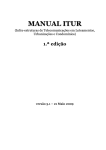 Manual ITUR (Infra-estruturas de Telecomunicações em