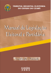 Manual de Legislação Eleitoral e Partidária Manual de Legislação