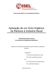 Aplicação de um Ciclo Orgânico de Rankine à Indústria Naval