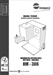 HM-306 Aplicar cola hotmelt - anelado