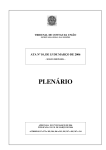 PLENÁRIO - Portal do Tribunal de Contas da União