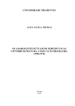 os amados intelectuais de sergipe e suas contribui&ccedil;&otilde;es para a