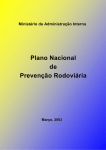 Plano Nacional de Preven&ccedil;&atilde;o Rodovi&aacute;ria